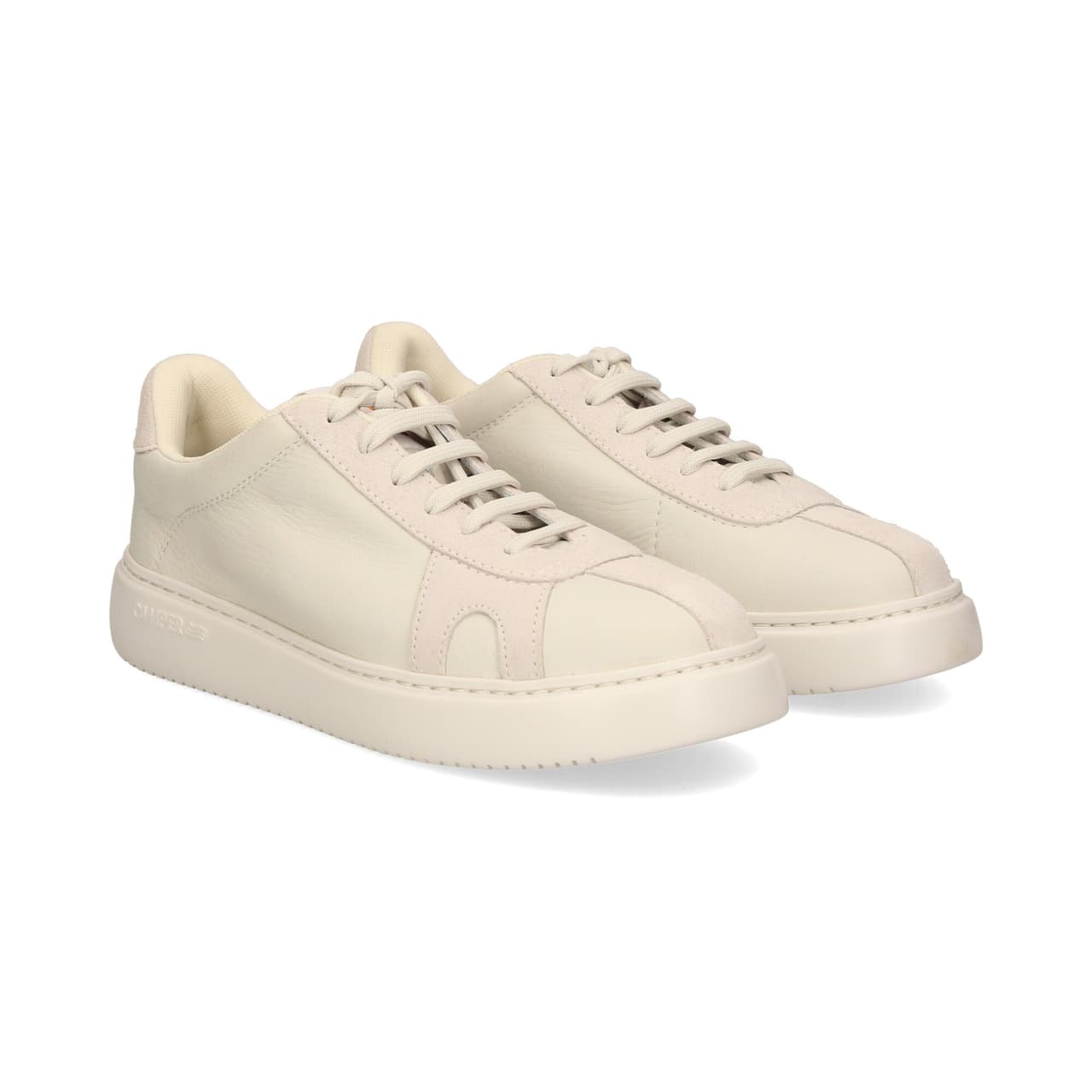 Camper Deportivo Banda Piel Blanco