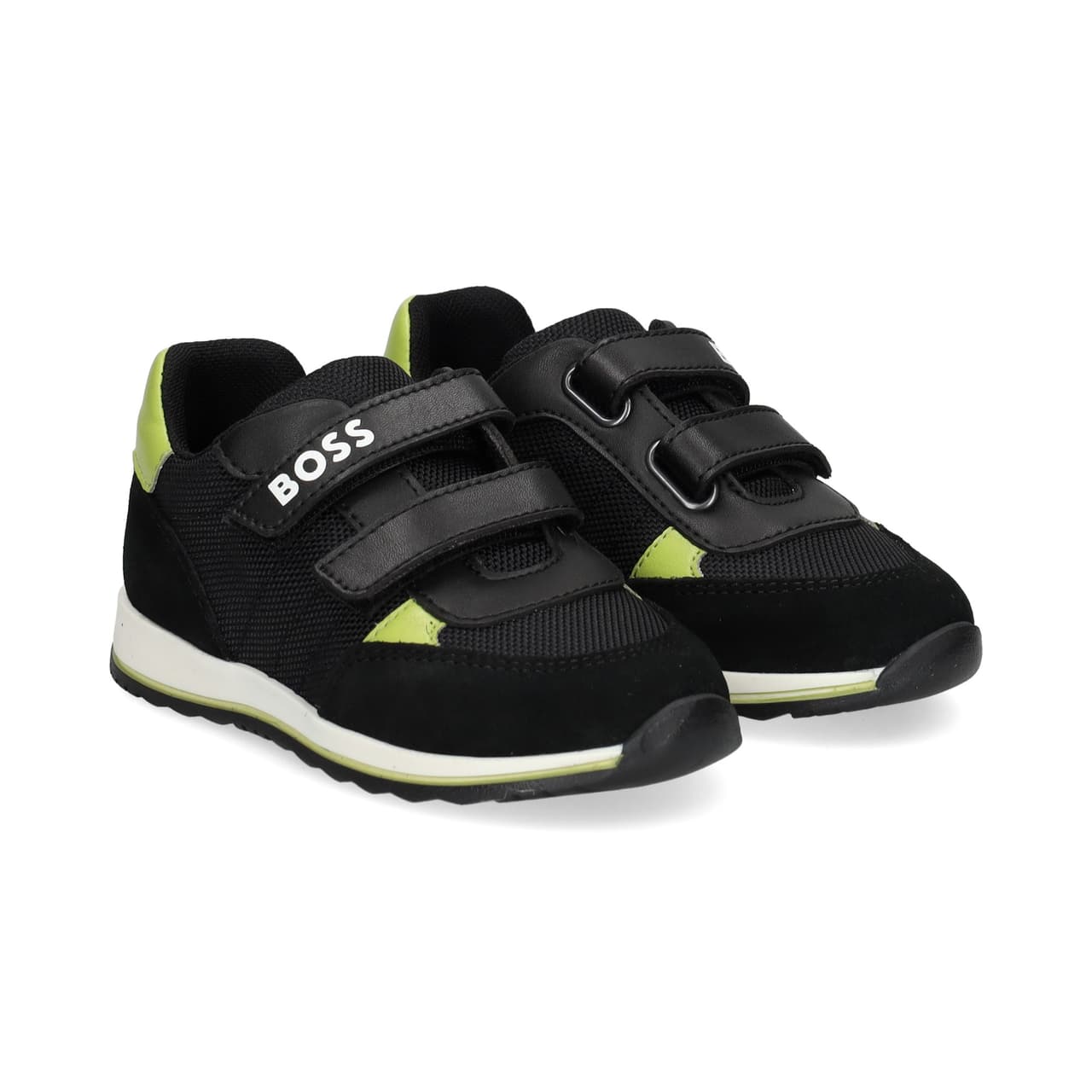 HUGO 2 Velcros Negro/Verde