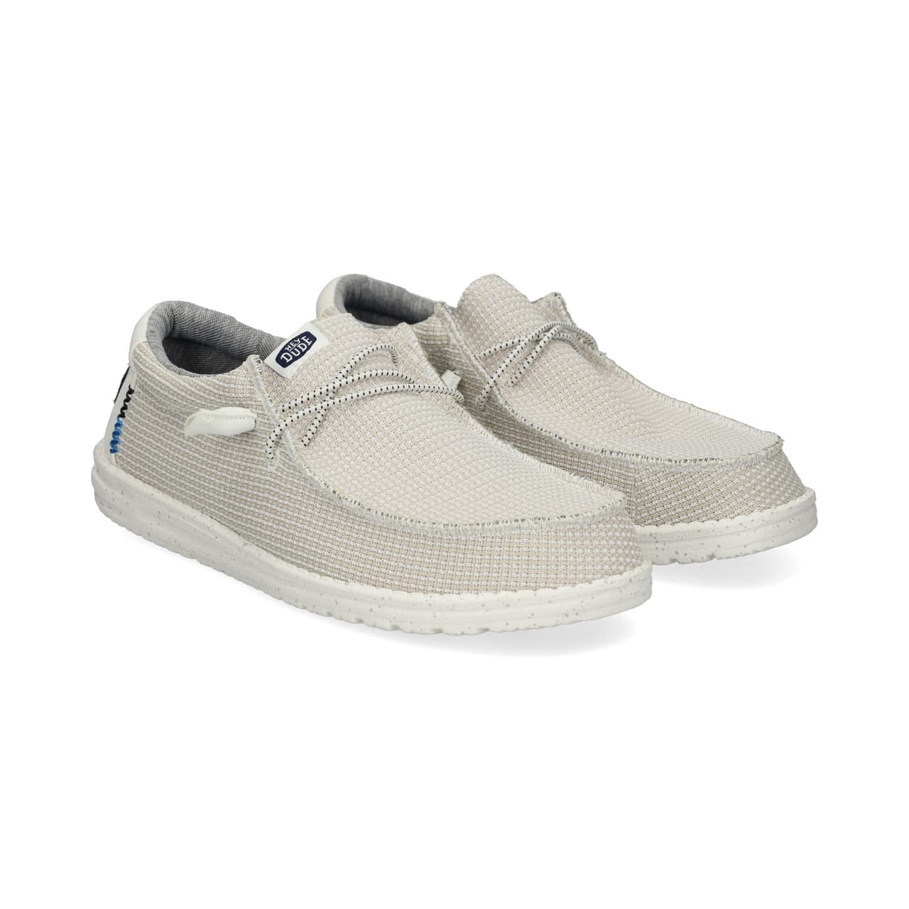 HEY DUDE Wallabee Blanco