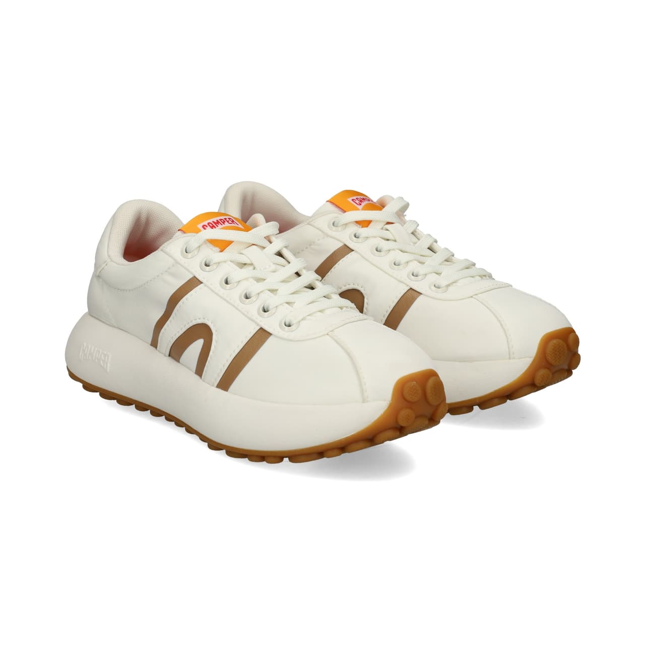 Camper Vivo Marron Deportivo Textil Blanco