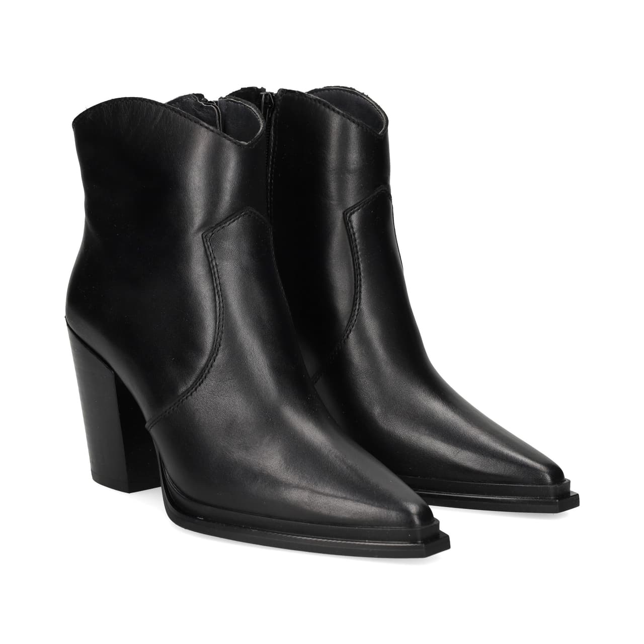 ALPE Botin Piel Negro 17-05 Bec-Negro