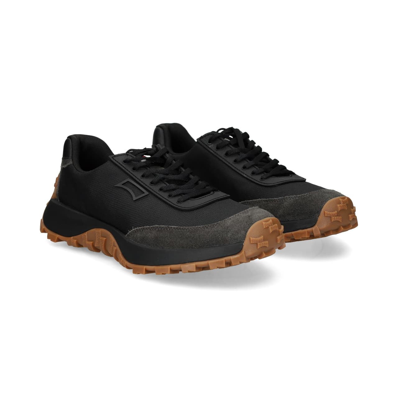 Camper Deportivo Ante Gris+nylon Negro