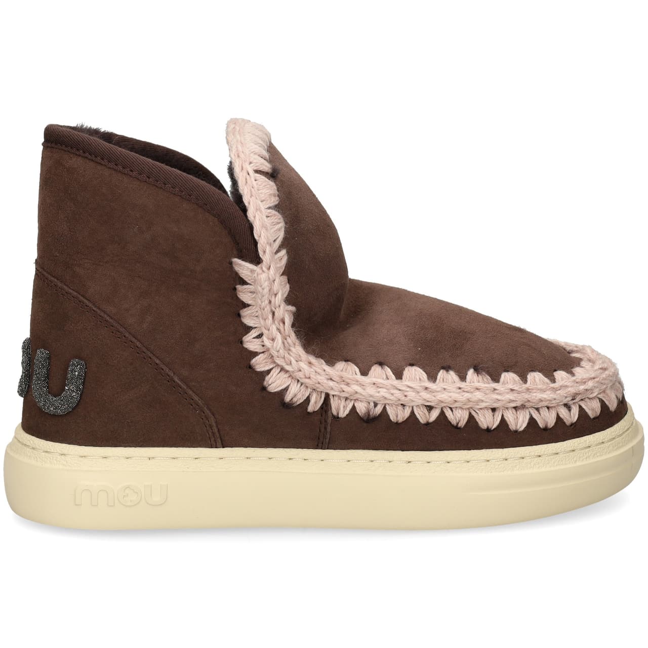 MOU Logo Glitter Botin Ante Mocha — foto 2