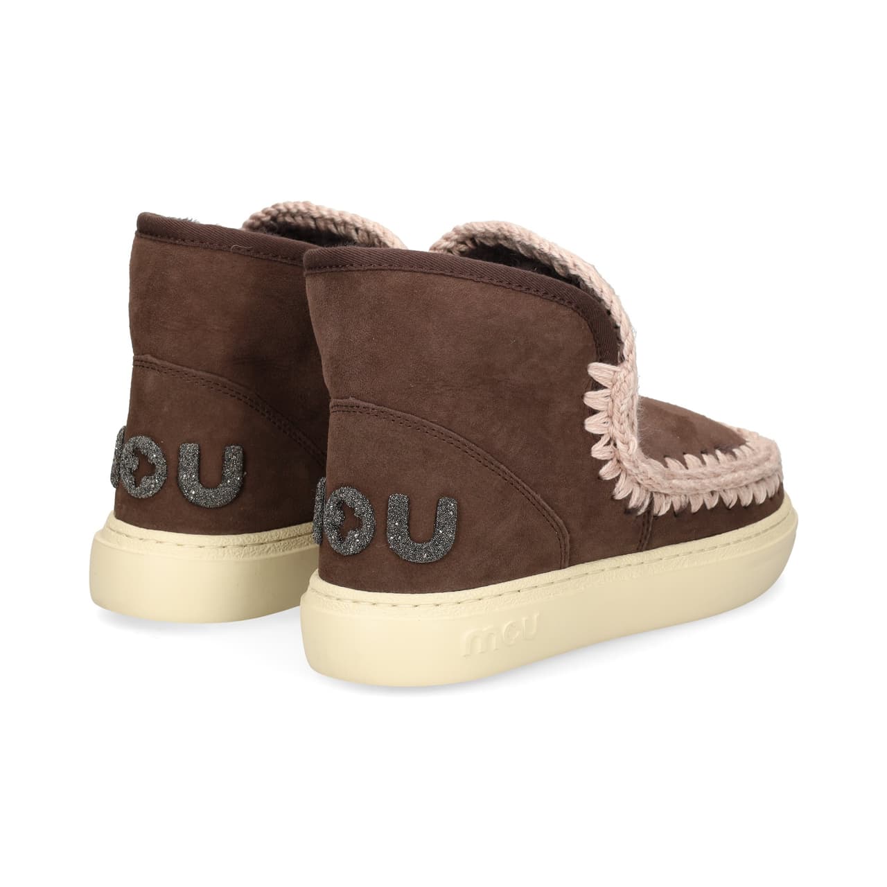 MOU Logo Glitter Botin Ante Mocha — foto 4