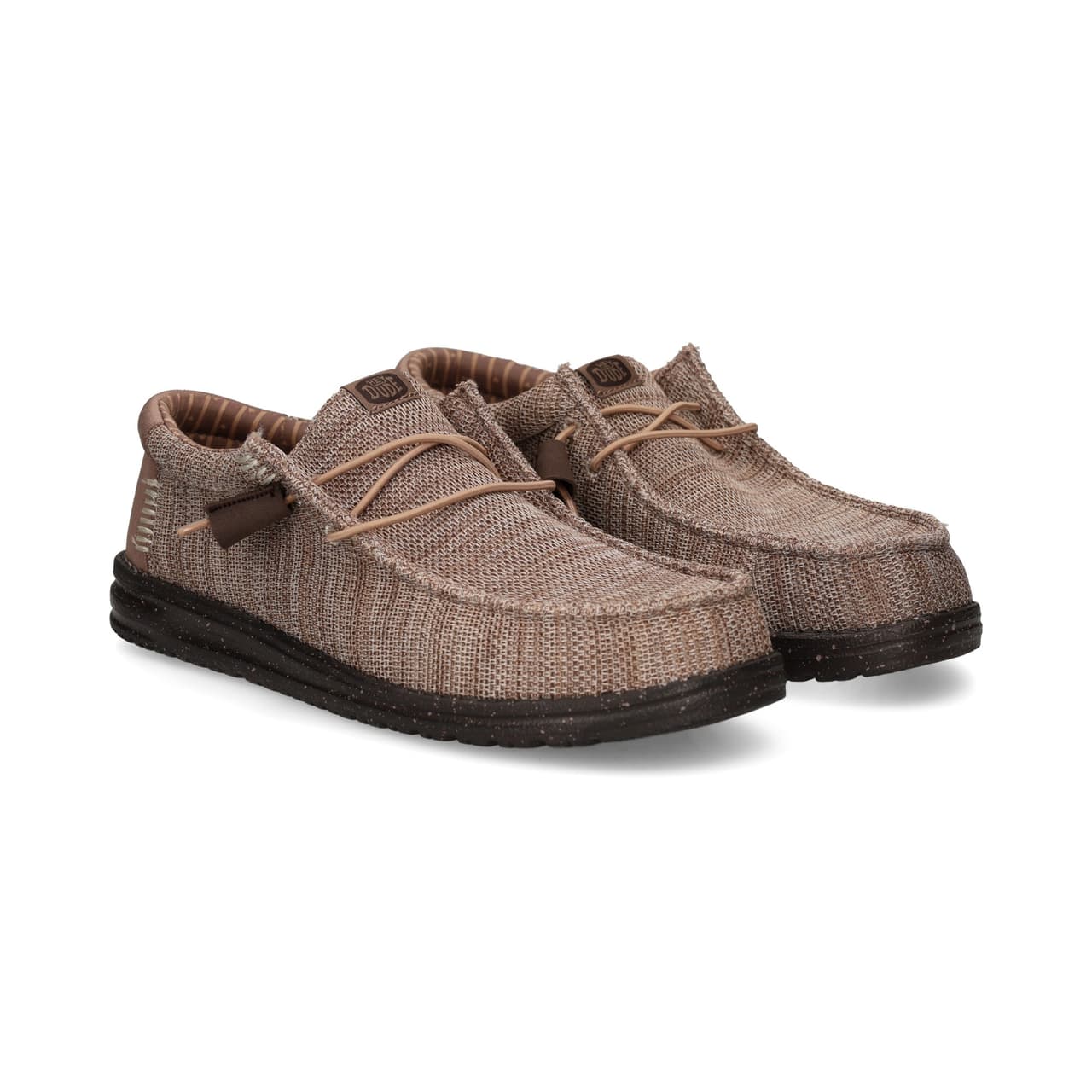 HEY DUDE Wallabee Marron Deep Taupe/