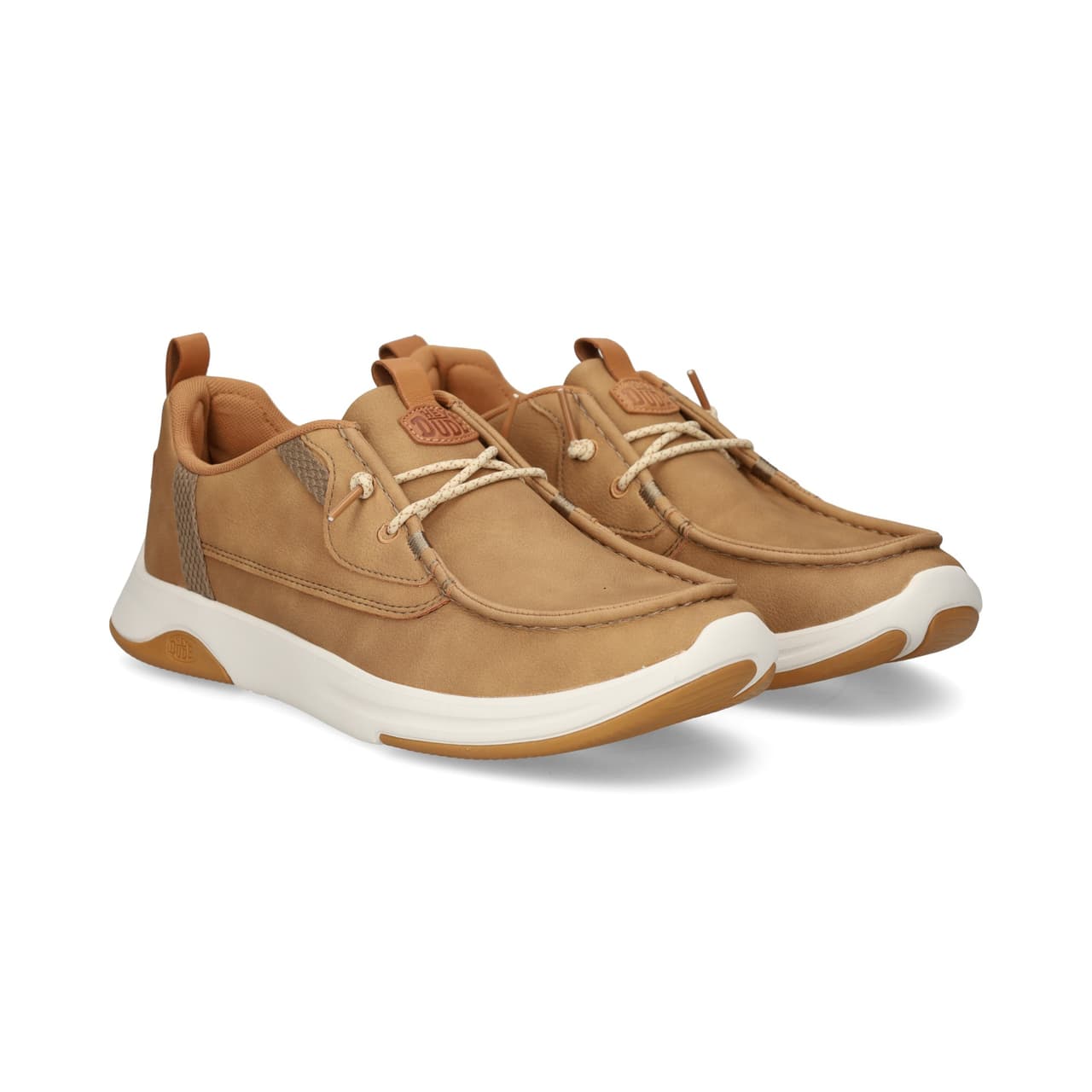HEY DUDE Wallabee Nobuck Beige Sepia Tint/
