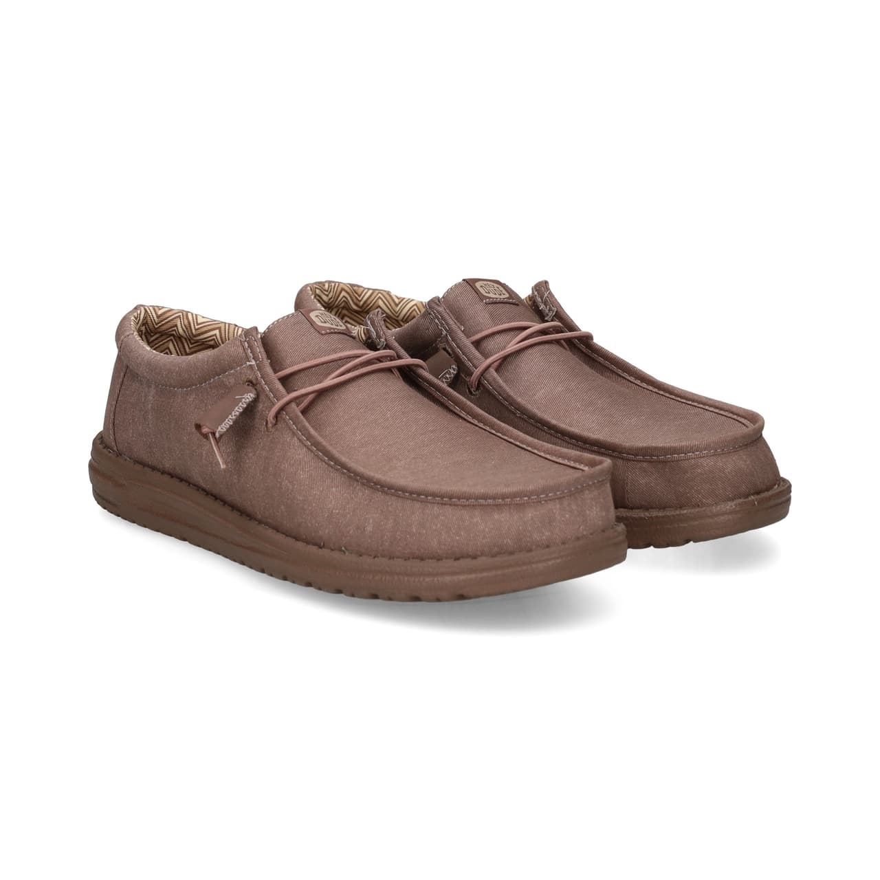 HEY DUDE Wallabee Marron Deep Taupe