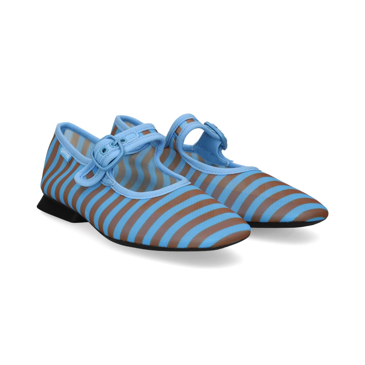 Camper MERCEDES MALLA LISTAS CIELO+MARRON Office-Iga