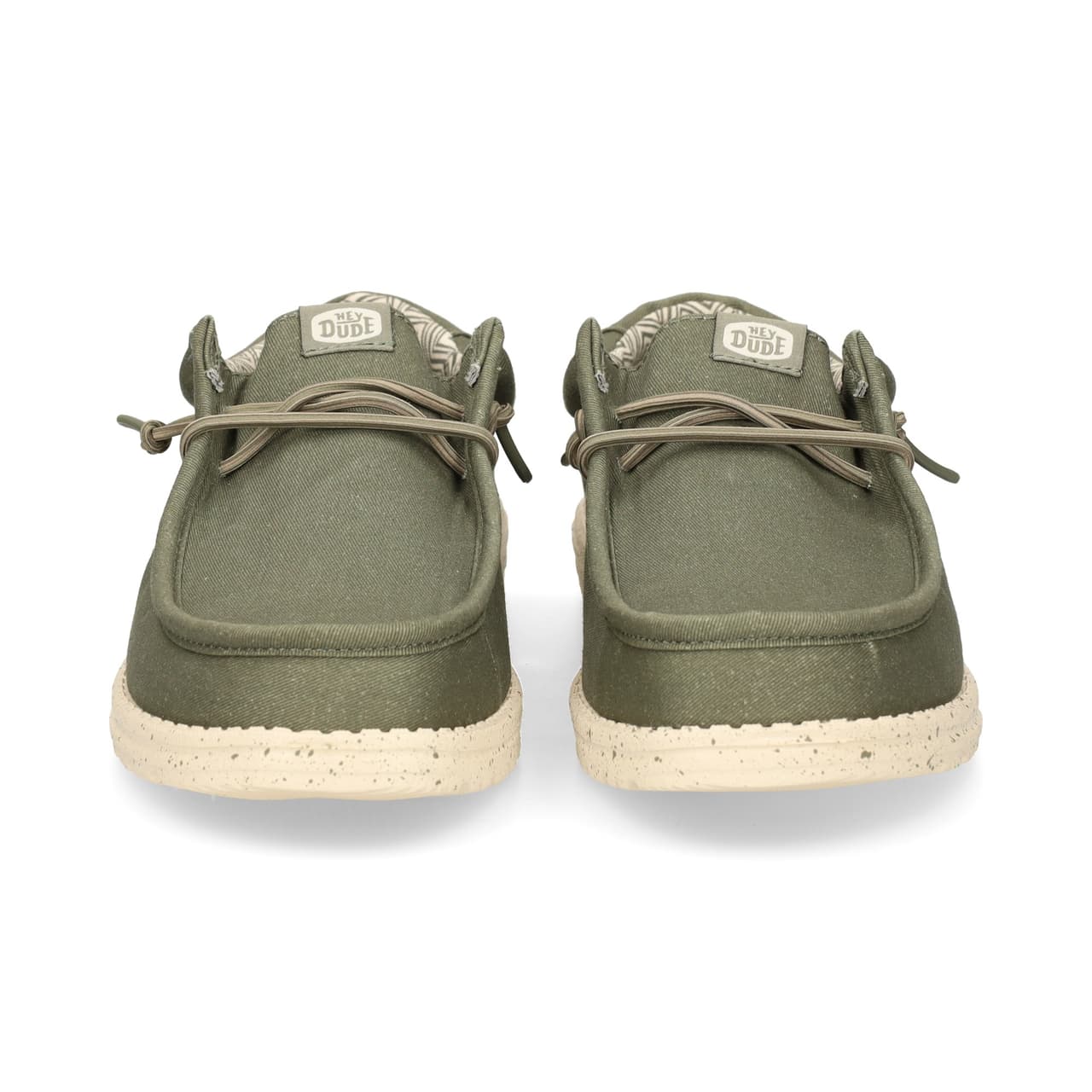 HEY DUDE Wallabee Canvas Kaki Tea Leaf/Pa — foto 3