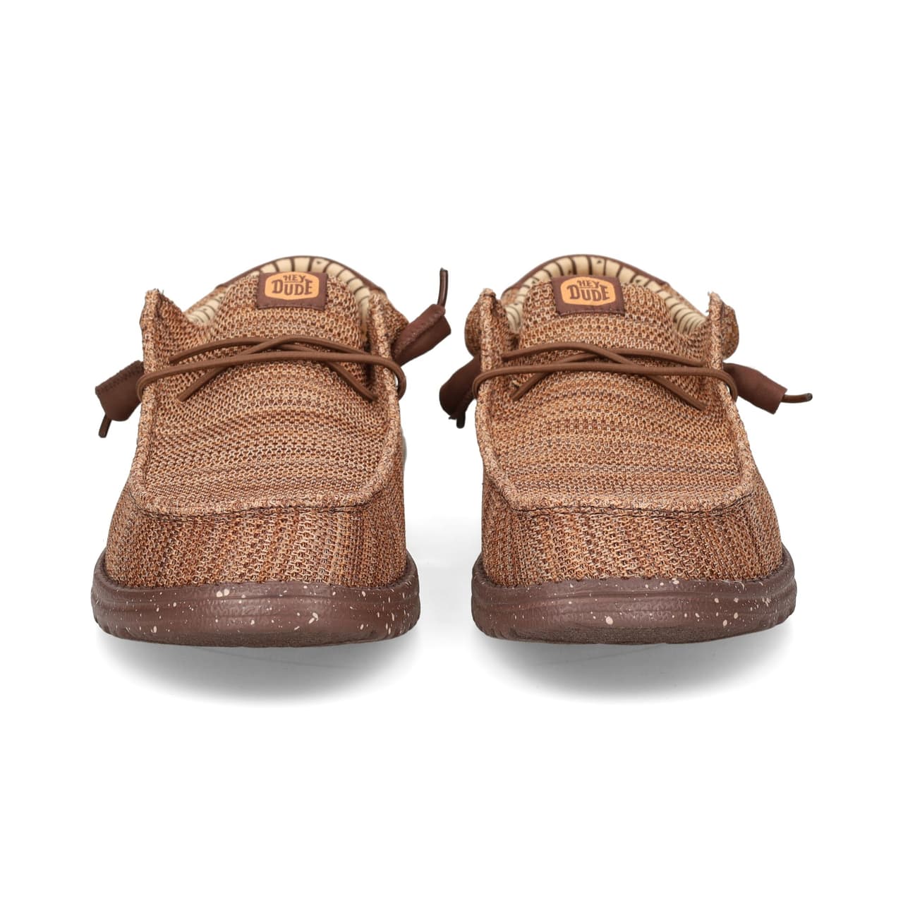 HEY DUDE Wallabee Malla Elasrica Marron 2NX Chocolate/M — foto 3