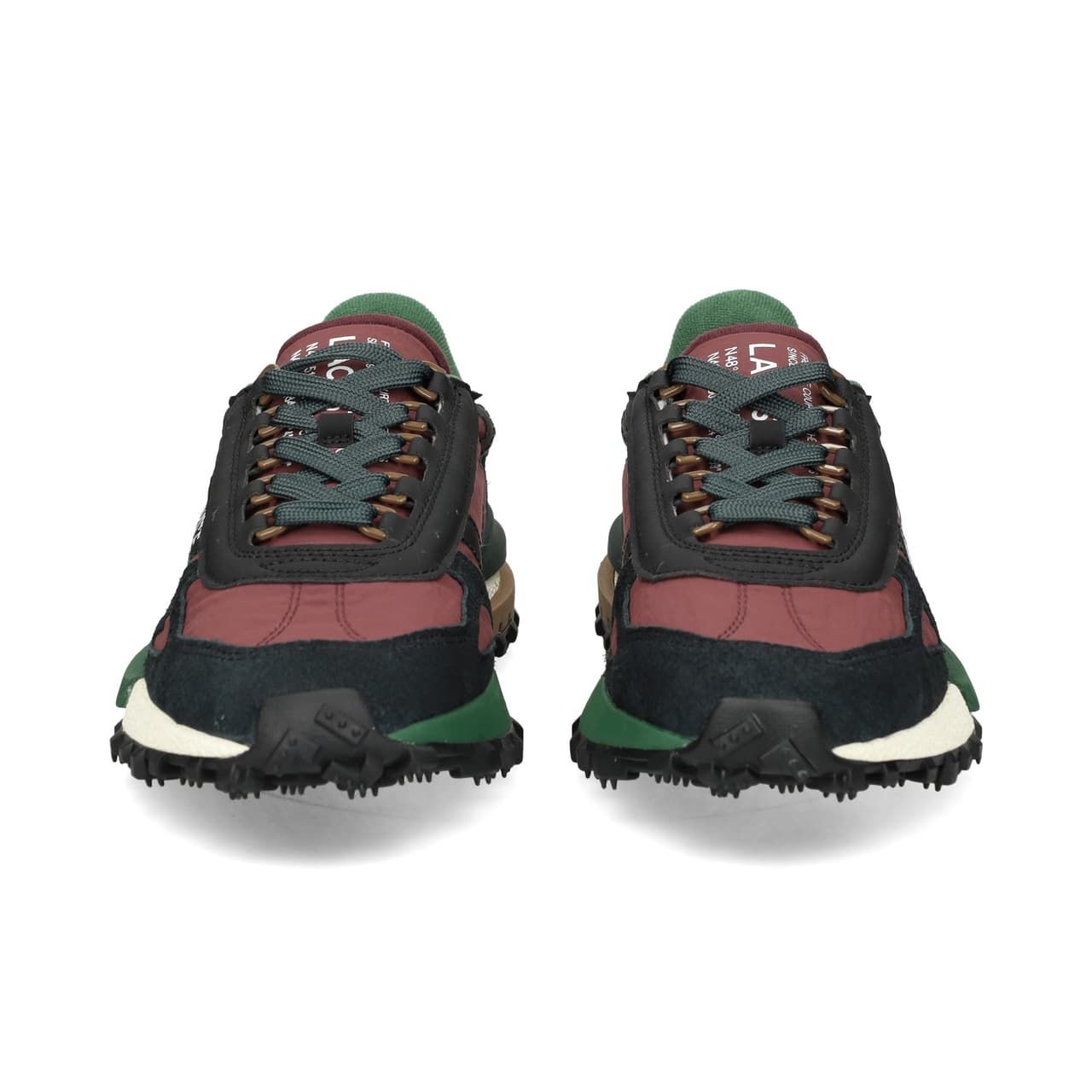 Lacoste Zapatilla Running Nailon/Ante Burdeos Burg/BLK — foto 3
