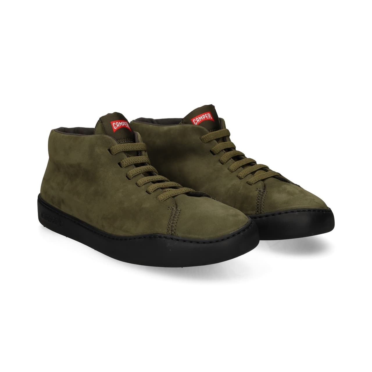 Camper BOTIN CORDON ELASTICO ANTE KAKI Dark Green