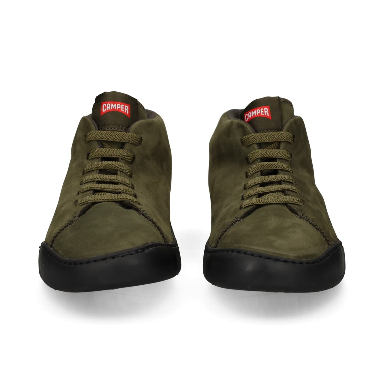 Camper BOTIN CORDON ELASTICO ANTE KAKI Dark Green — foto 3