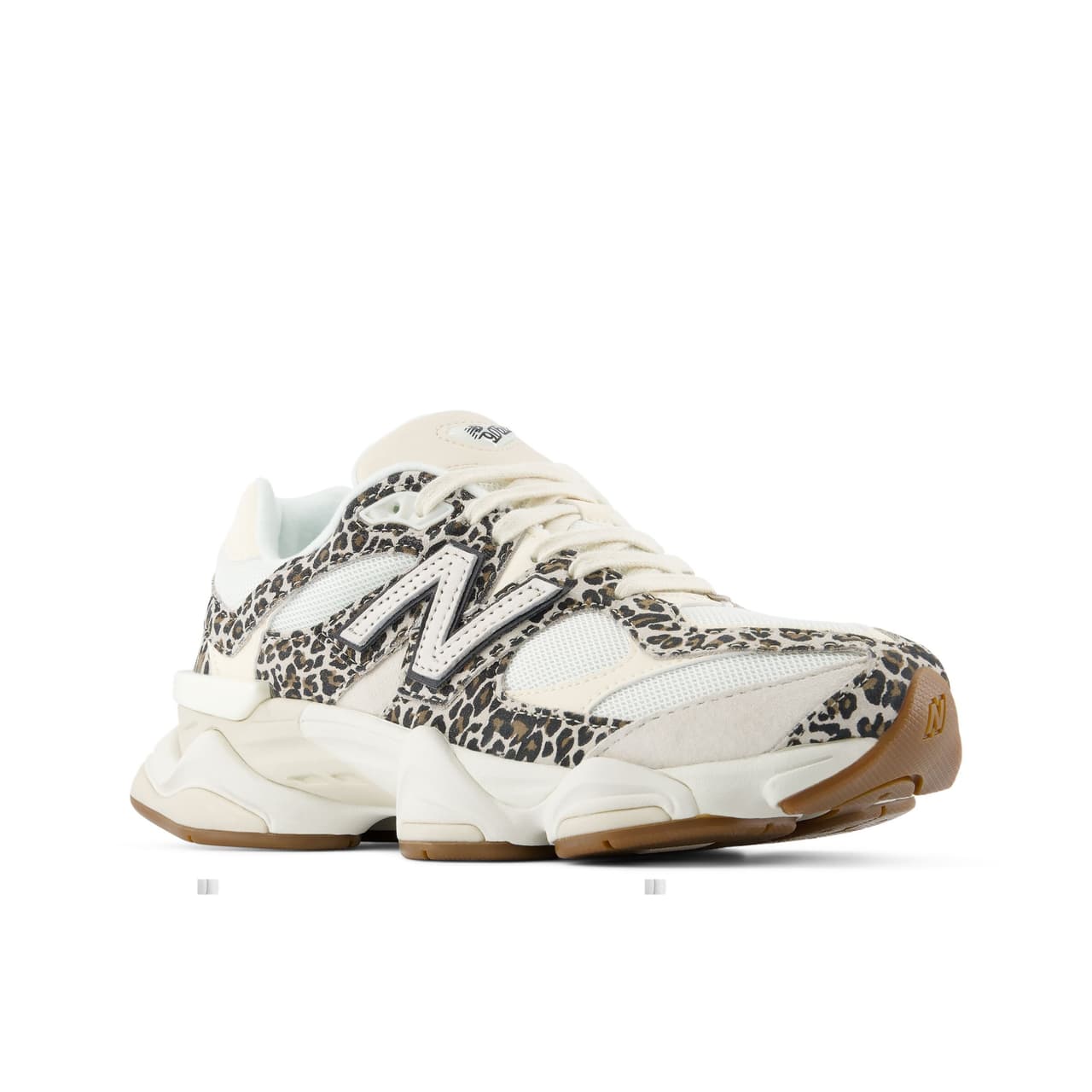 New Balance 9060 ASOS Exclusive Beige Brown Leopard Print — foto 6