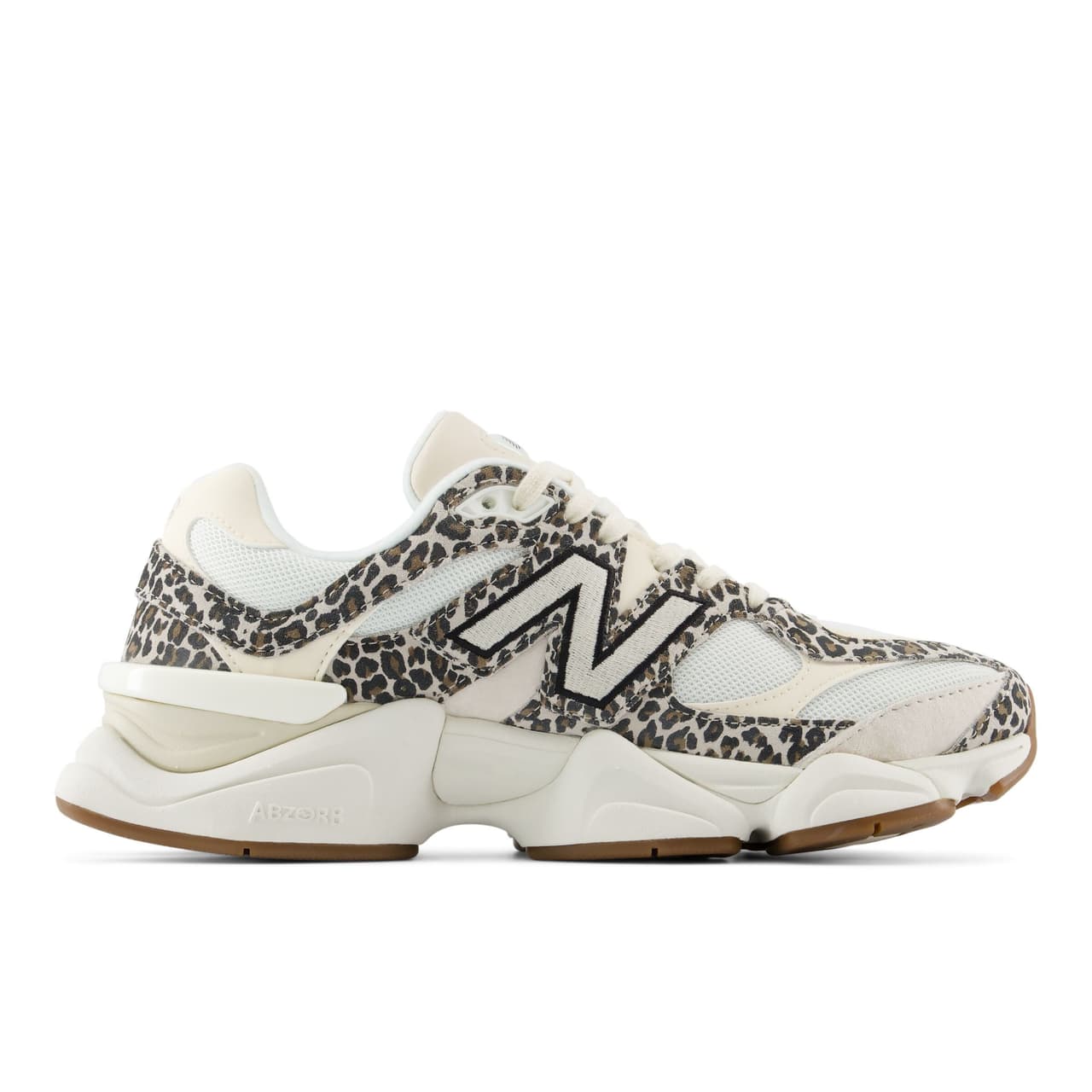 New Balance 9060 ASOS Exclusive Beige Brown Leopard Print — foto 5