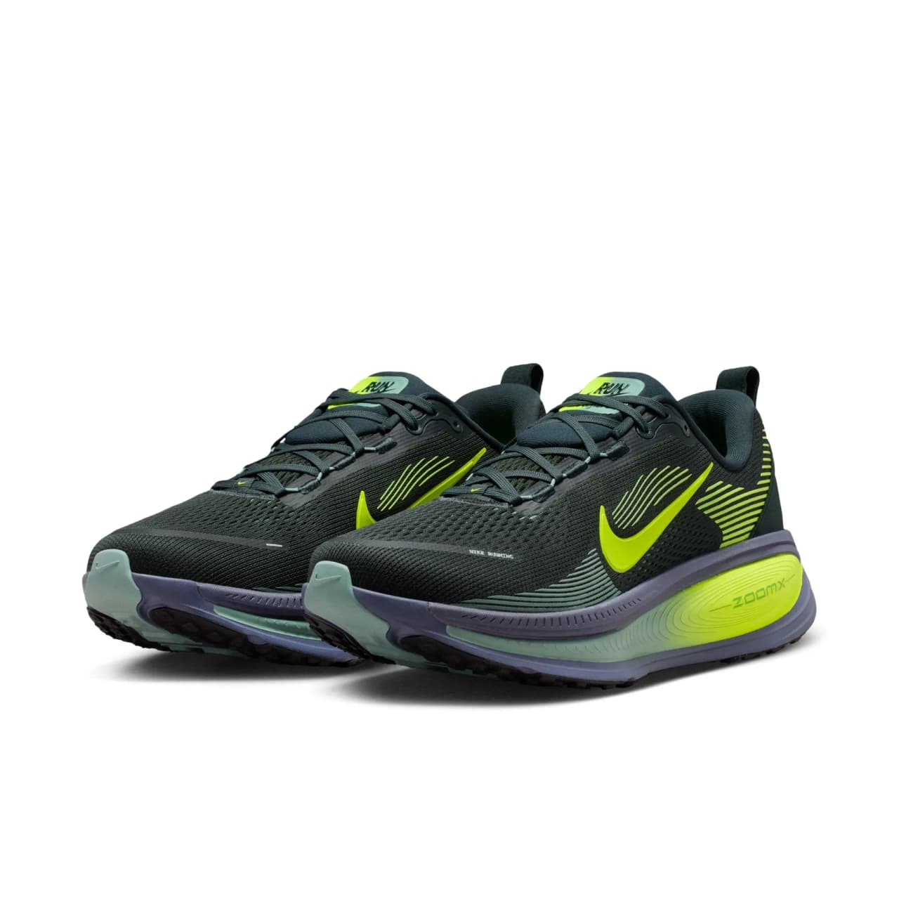 Nike Vomero 18 Seaweed Sanded Purple Volt — foto 5