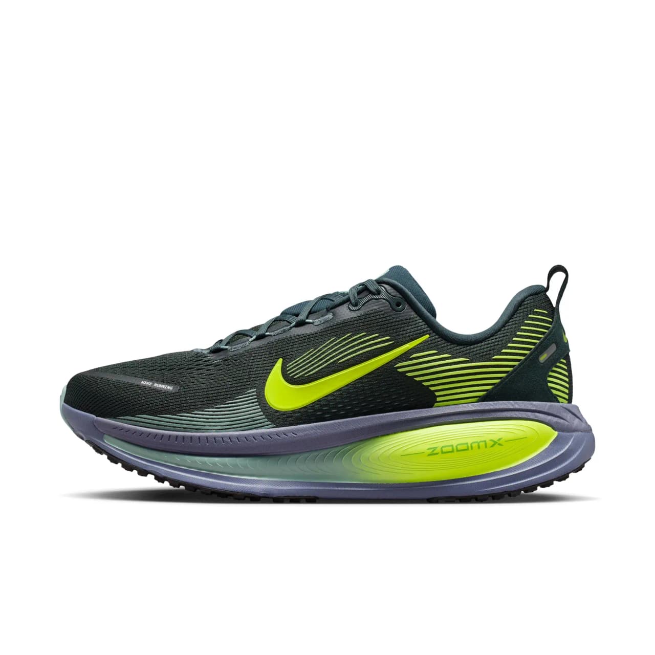 Nike Vomero 18 Seaweed Sanded Purple Volt — foto 3