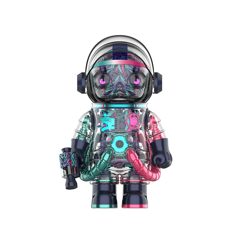 Pop Mart x CLOT Mega Space Molly Magenta Alinegra 400%