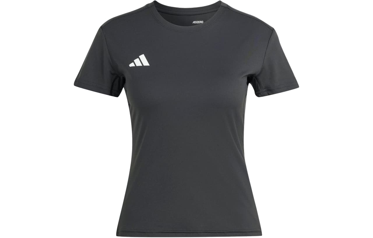 adidas Adizero Essentials Running T-shirt Asia Sizing 'Black' (Women's)