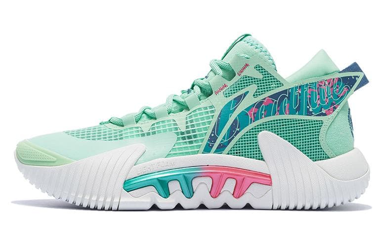 Li-Ning Badfive 2 Low 'Green White'