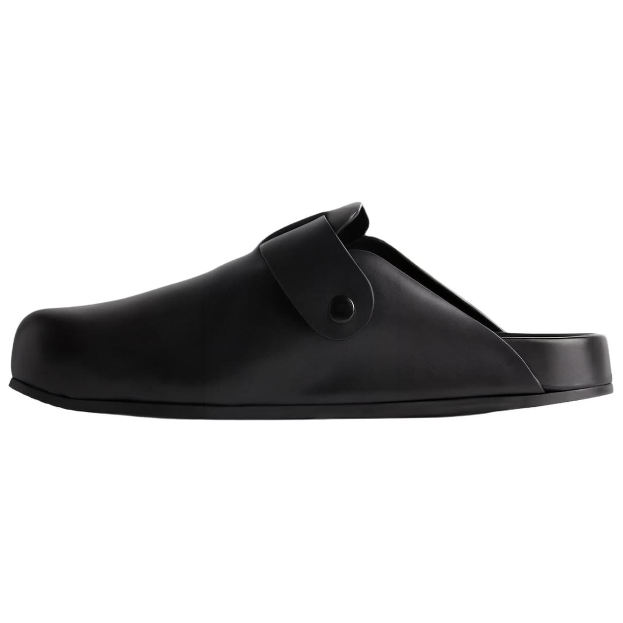 Balenciaga Sunday Mules 'Black Matte Calfskin'