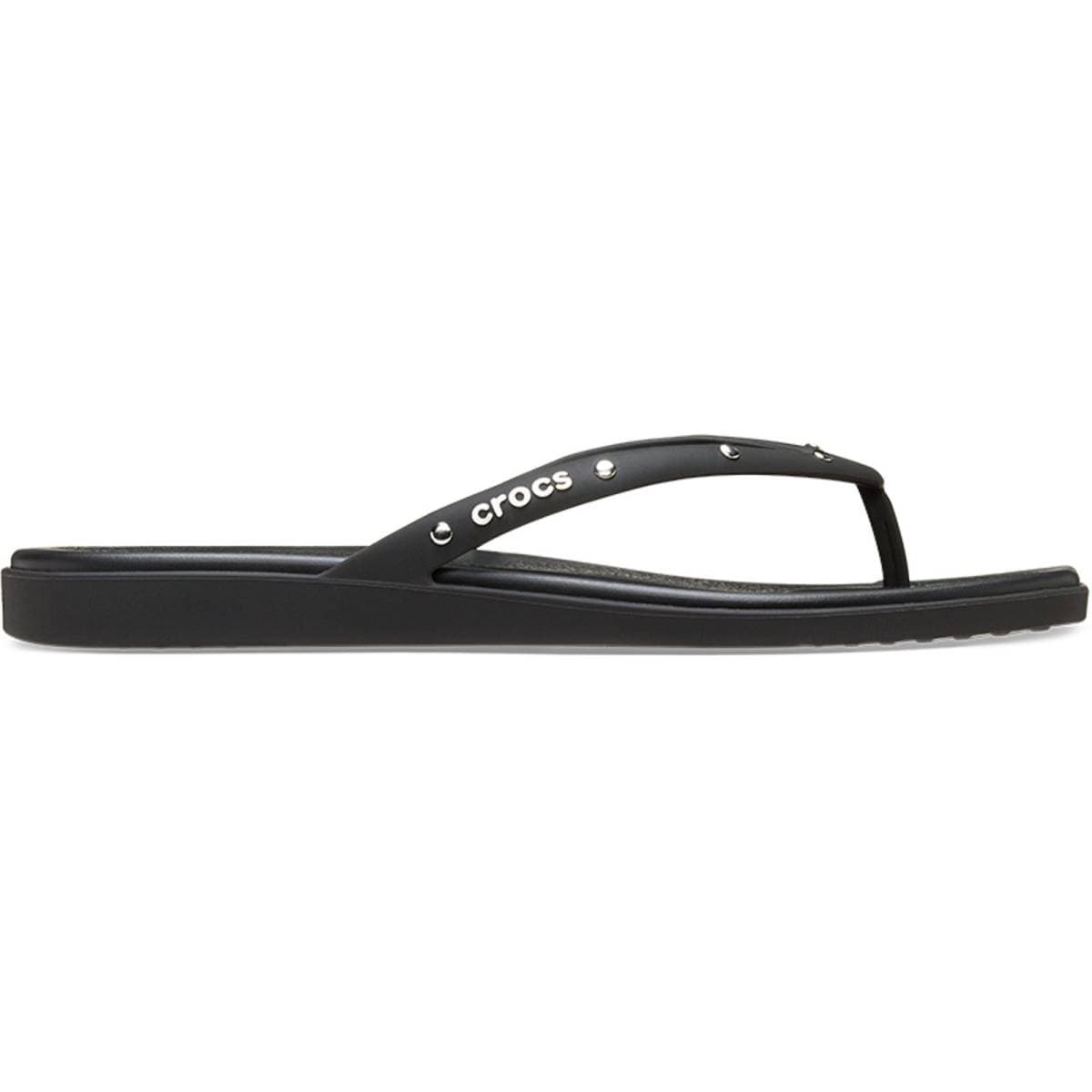 Crocs Sandalias de mujer Miami Studded W - Black