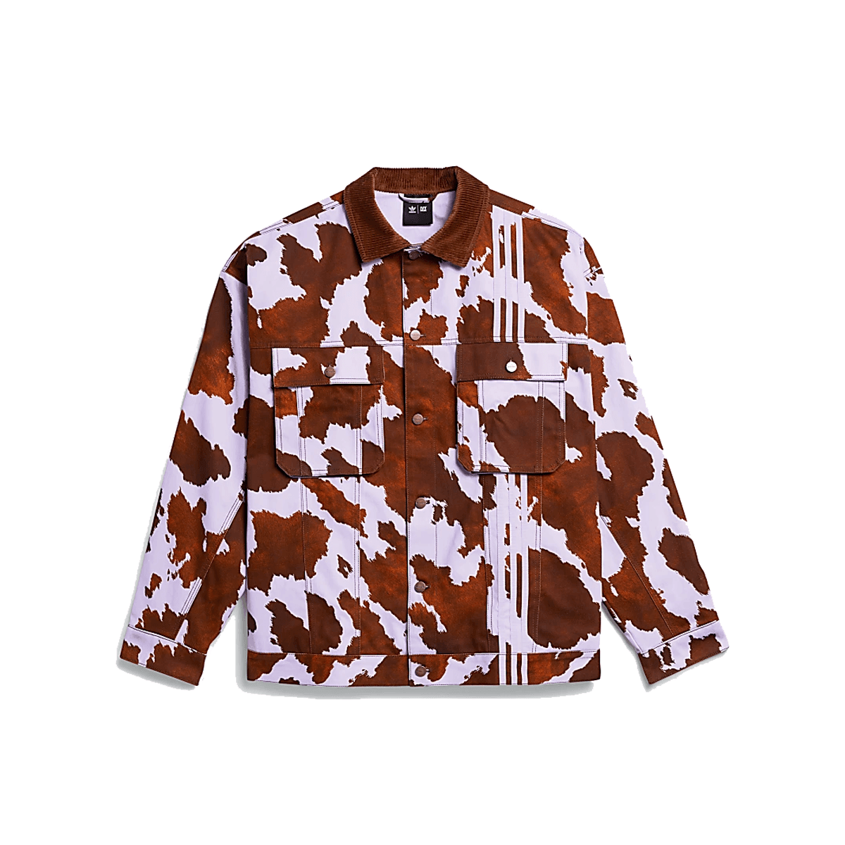 Adidas x Ivy Park Denim Cow-Print Jacket (Unisex) Aop Cow Hide/Purple Glow (SS21)