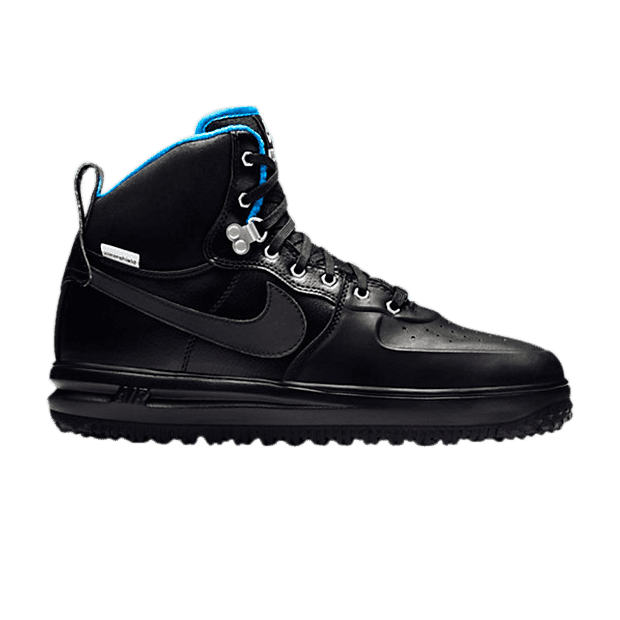 Nike Lunar Force 1 Duckboot Black Metallic Silver