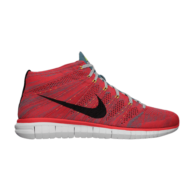 Nike Free Flyknit Chukka Bright Crimson