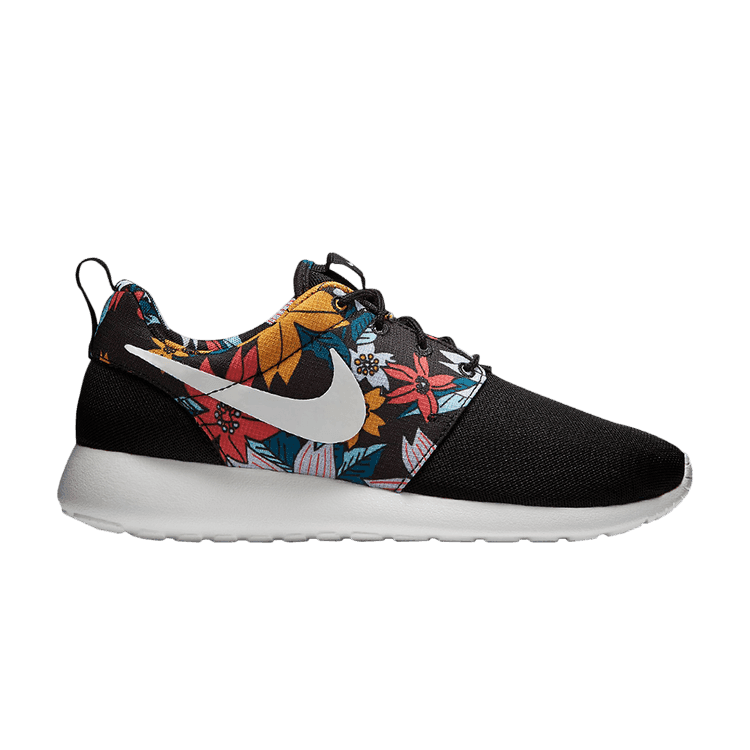 Nike Roshe Run Black Floral Aloha (GS)