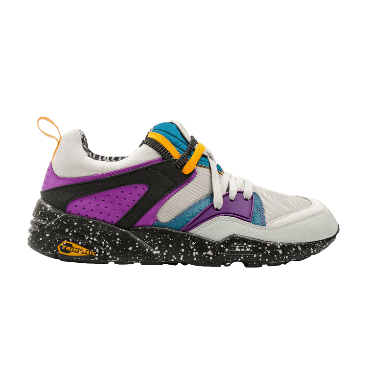 PUMA Blaze Of Glory X AlifeLow Top Sports Shoes Black/White/Purple