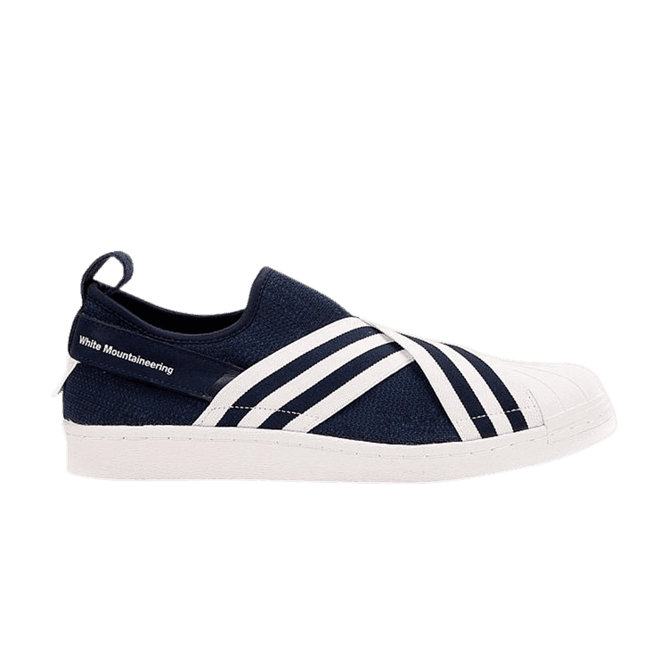 adidas White Mountaineering x Superstar Slip On PK 'Collegiate Navy'