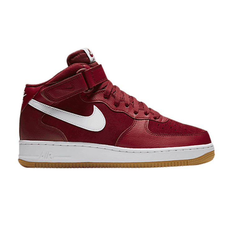 Nike Air Force 1 Mid '07 Team Red White