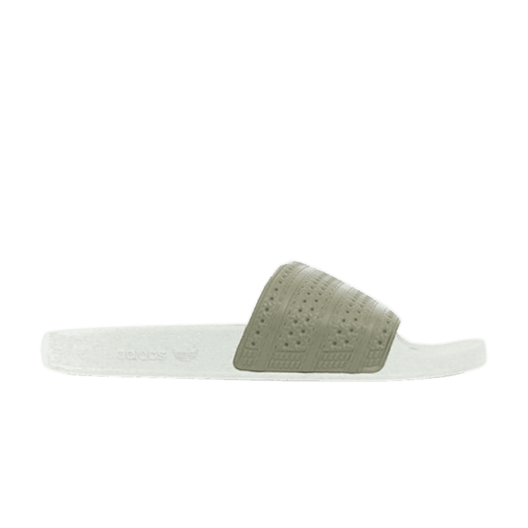 adidas Adilette Tech Beige/Tech Beige-Linen Green