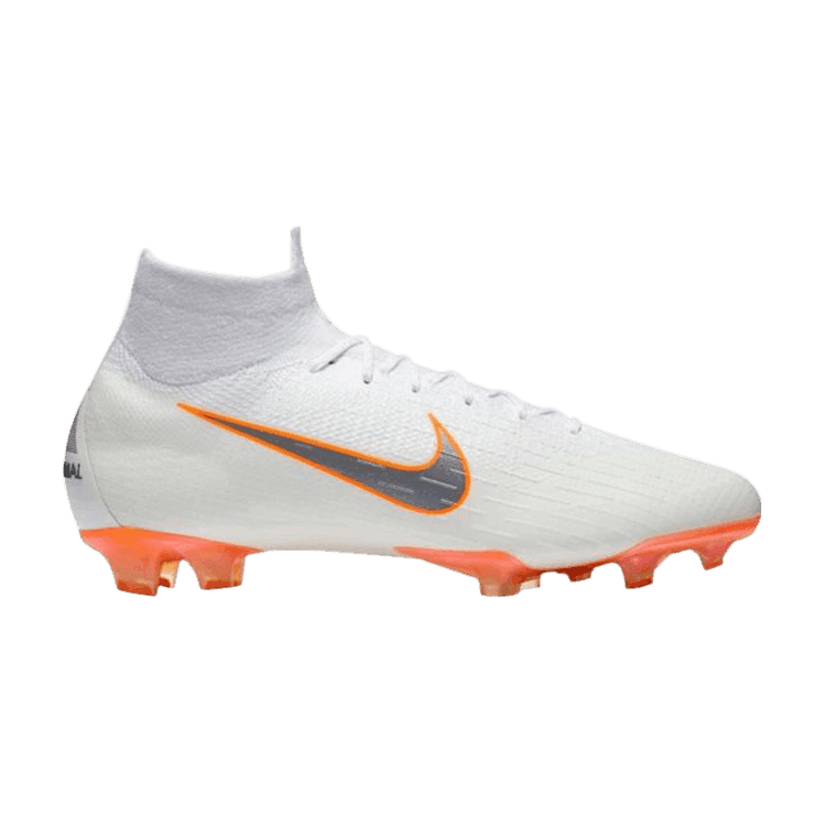 Nike Mercurial Superfly 6 Elite FG White Total Orange