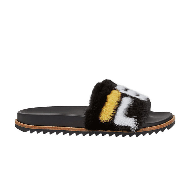 Fila Fendi Slides Mink Black