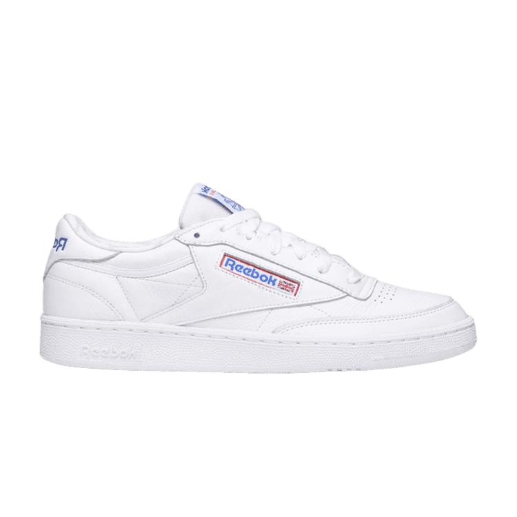 Reebok Club C 85 So White Light Grey Heather Solid Grey Blue