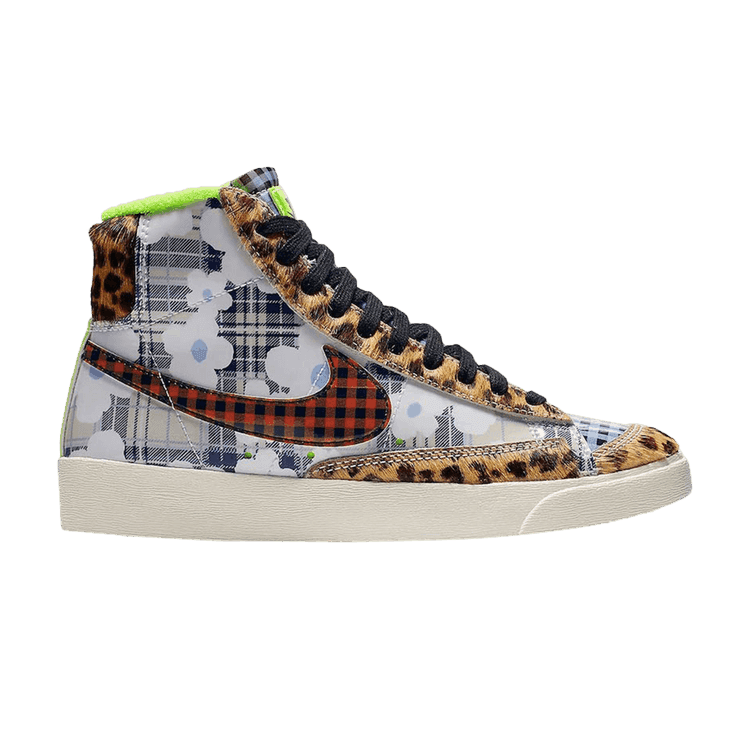 Nike Blazer Mid Gel Wild Print Floral Flannel