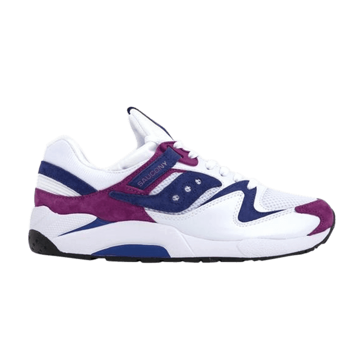 Saucony Grid 9000 White Purple