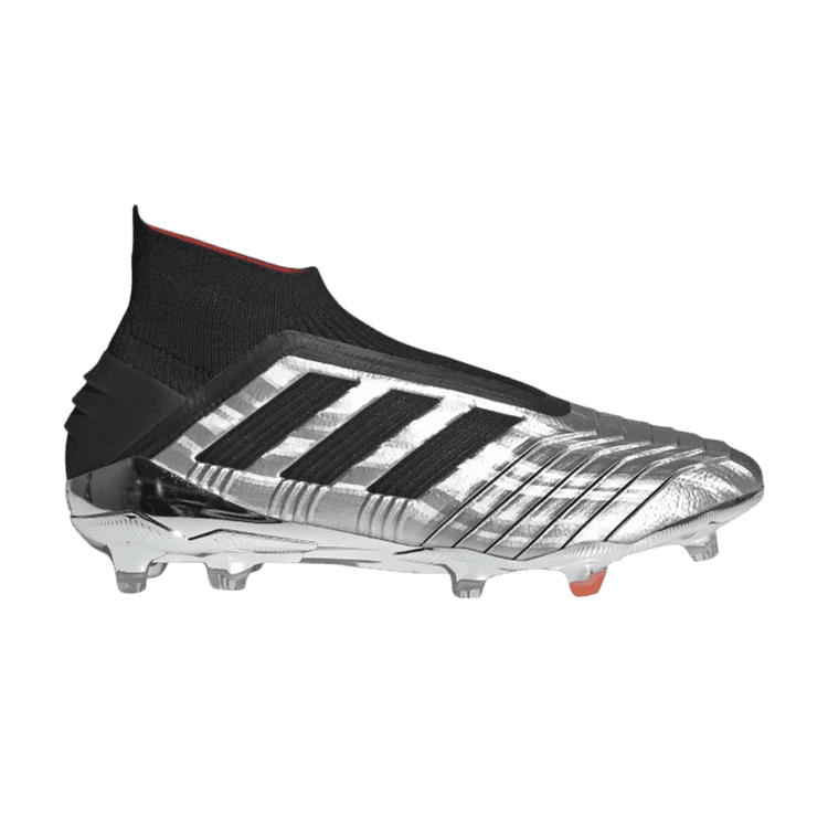 adidas Predator 19+ FG Silver Black Red
