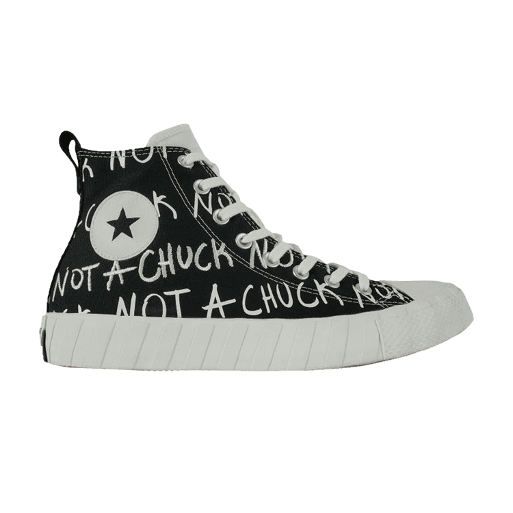 Converse UNT1TL3D Hi Not a Chuck Black