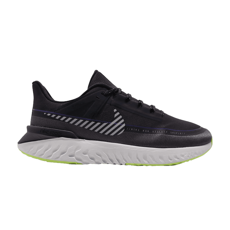 Nike Legend React 2 Shield Reflective Silver Dark Grey