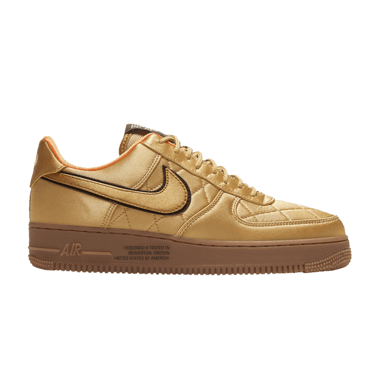 Nike Air Force 1 Low Quilted Satin Pack Wheat