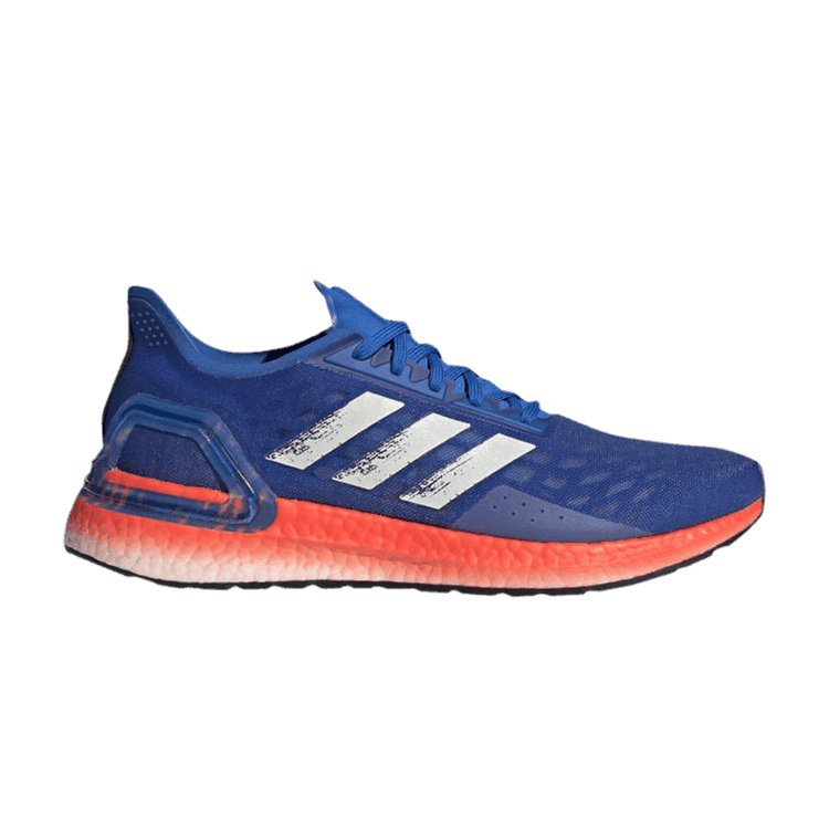 adidas Ultra Boost PB Glory Blue White Solar Red