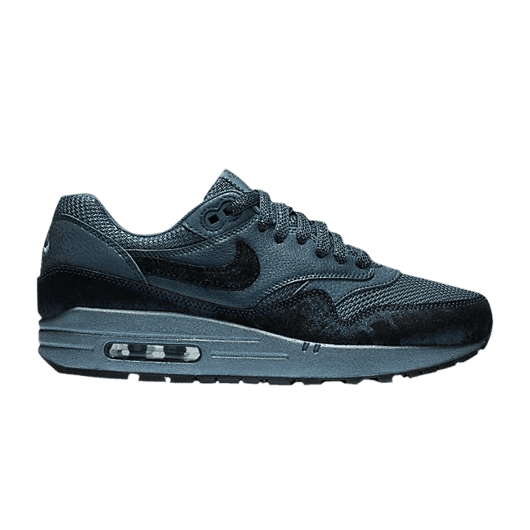 Nike Air Max 1 Squadron Blue Metallic Armory Navy (Women's)
