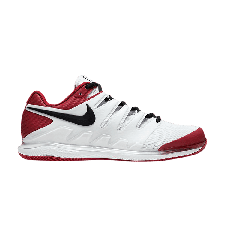 Nike Court Air Zoom Vapor X HC 'White University Red'