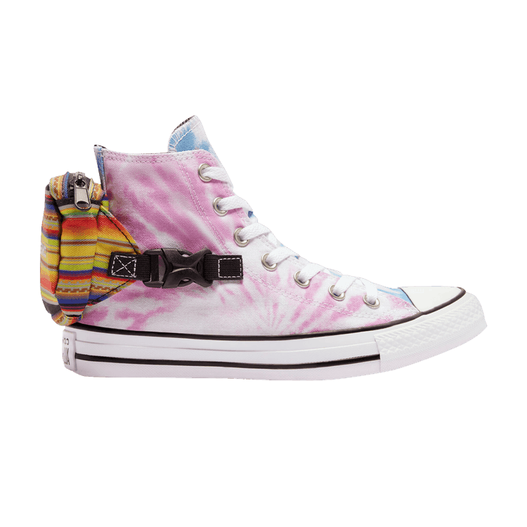 Converse Chuck Taylor All Star High 'Buckle Up - Rainbow Tie-Dye' (Women's)
