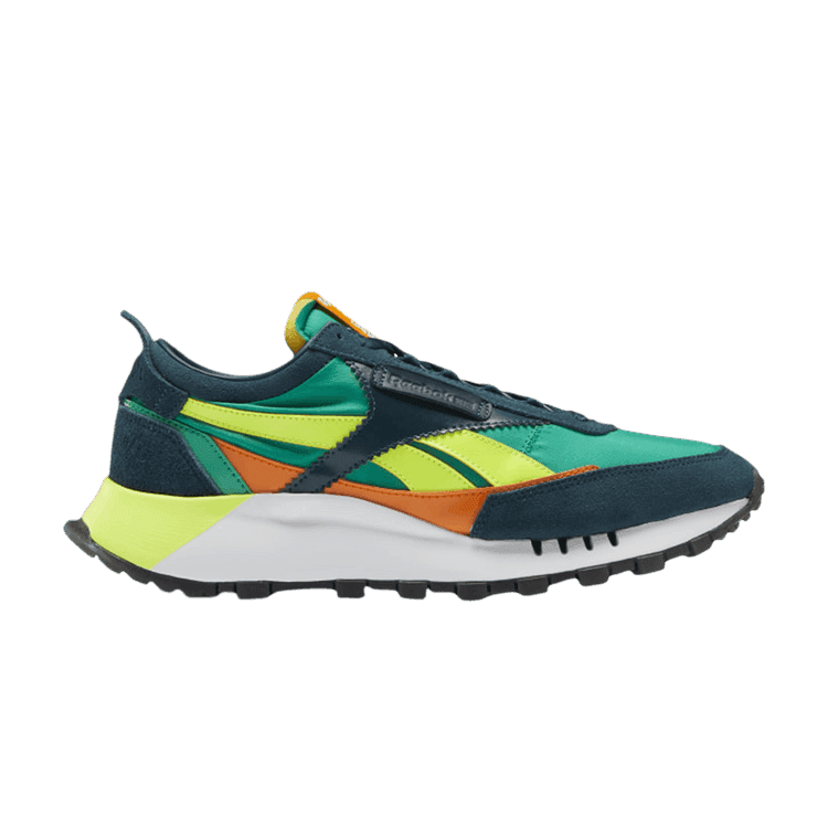 Reebok Classic Leather Legacy Court Green Solar Yellow