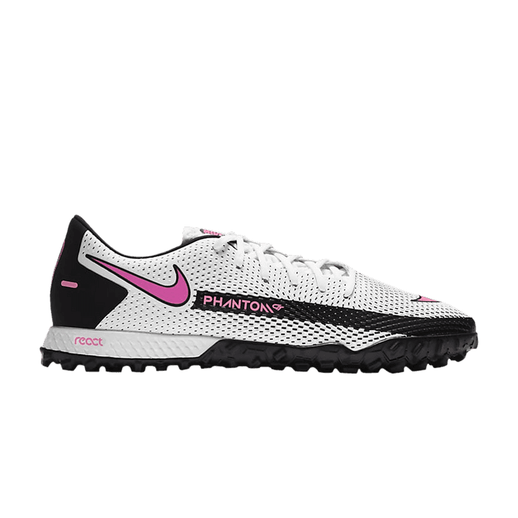 Nike React Phantom GT Pro TF White Black Pink Blast