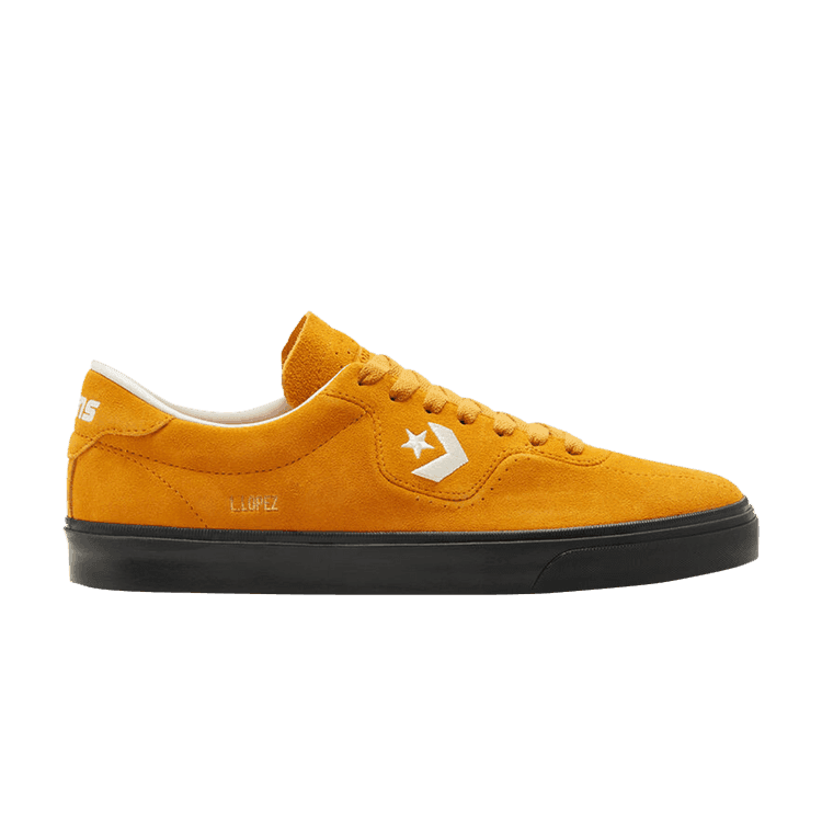 Converse Louie Lopez Pro Mono Classic Suede Saffron Yellow